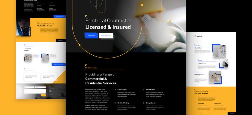 divi-electrician-layout-pack-featured-image